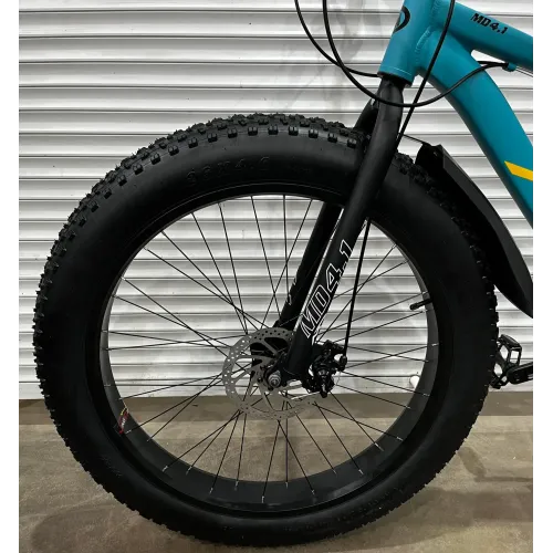 Велосипед MINGDI 26" MD-4.1 FAT (8ск, алюминий) морская волна