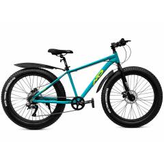 Велосипед MINGDI 26" MD-4.1 FAT (8ск, алюминий) морская волна
