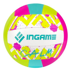 Мяч в/б INGAME CALM розово-зелёно-жёлтый