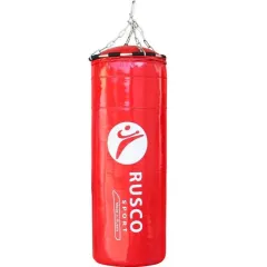 Мешок боксерский RUSCOSPORT 45кг 150см d-35см красный