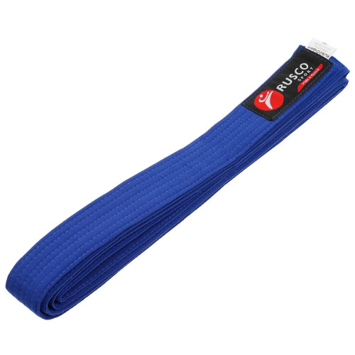 Пояс для кимоно RUSCO SPORT 2,8м, синий