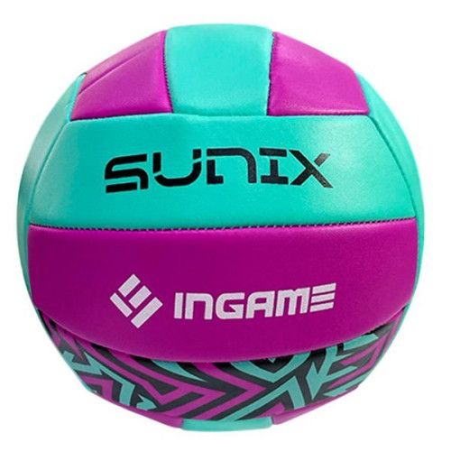 Мяч в/б INGAME SUNIX розовый/бирюзовый
