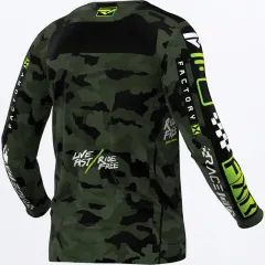 Джерси/футболка для мотокросса FXR #2 (XL) black/yellow 23615