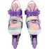 Коньки роликовые COSMORIDE CLEO 31-34 белый/фиолетовый