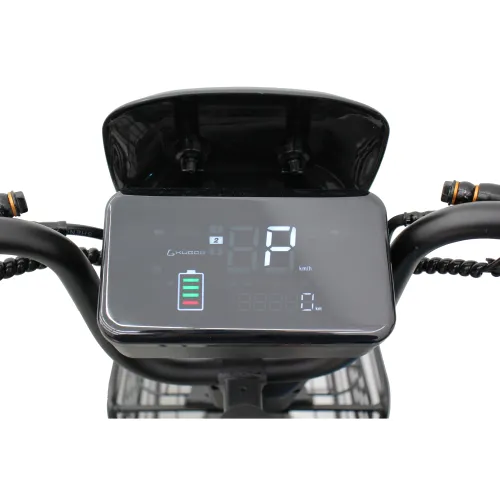Электровелосипед KUGOO V3 Pro Plus 28,6 Ah (черный)