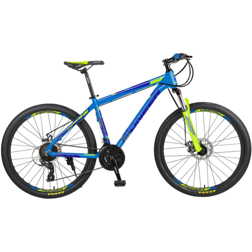 Велосипед PIONEER 27,5" ACTIVE, ал. рама 18", 21-ск, син/зел/т.син