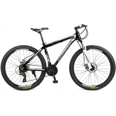Велосипед PIONEER 29" ENERGY, ал, рама 20", 21-ск, черн/бел/сер