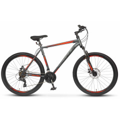 Велосипед STELS 27.5" Navigator 700 MD (21 ск., рост 21", хард, алюм.) красн/серый
