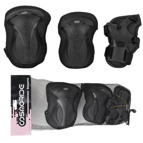 Защита роликовая COSMO RIDE PTCR25PK  черный р.M