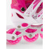 Коньки роликовые (набор) Saimaa Sparky DJS-603 р.31-34. Цвет: розовый