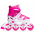 Коньки роликовые (набор) Saimaa Sparky DJS-603 р.31-34. Цвет: розовый