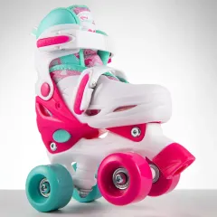 Коньки роликовые Saimaa Happy Walker 3в1 р.31-34 розовый