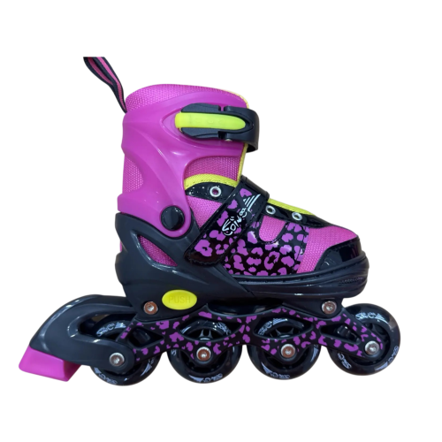 Коньки роликовые Saimaa Gravity DJS-603 р.31-34 розовый