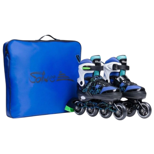 Коньки роликовые Saimaa Gravity DJS-603 р.35-38 синий