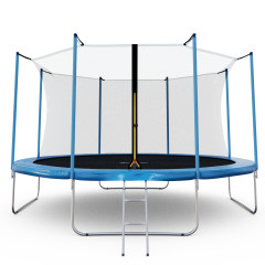 Батут DFC Kondition 14 ft с сеткой и лестницей
