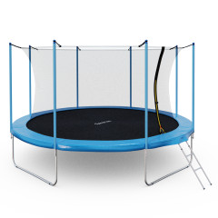 Батут DFC Kondition 14 ft с сеткой и лестницей