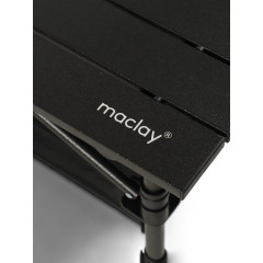 Стол походный MACLAY 95х55х50/74 см, с органайзером, цв. чёрный (6870891)
