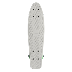 Пенниборд ONLYTOP, 56×15 см, колёса PVC 50 мм, пластиковая рама, МИКС (911071376)