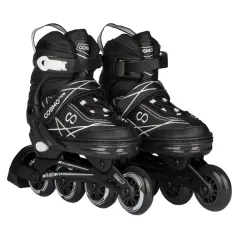 Коньки роликовые COSMORIDE MODE 39-42 черный/белый