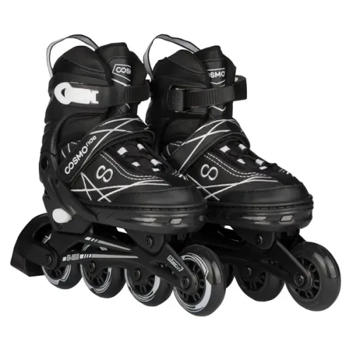 Коньки роликовые COSMORIDE MODE 39-42 черный/белый