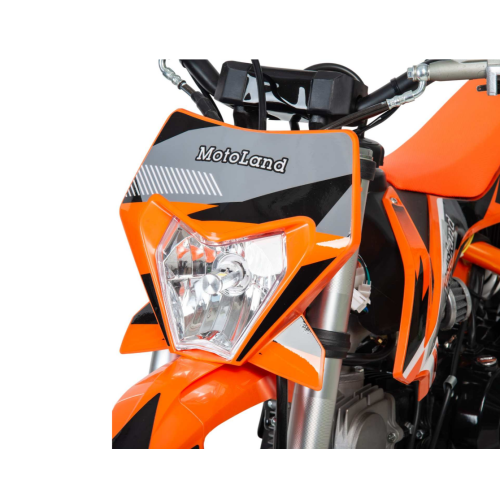 Питбайк  Motoland SX 125 E 14/12 оранжевый