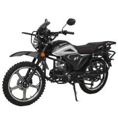 Мопед MOTOLAND ALPHA Forester RT 11 18/18 черный/белый