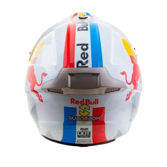 Шлем мото кроссовый SUBORBOX 126-3 (XL) белый, REDBULL