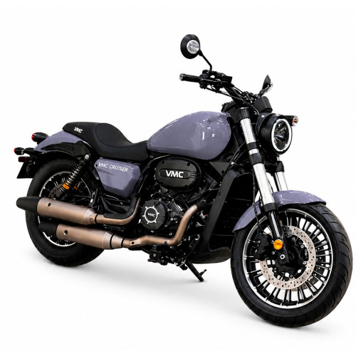 Мотоцикл Дорожный VMC CRUISER TY400-5E 407см3 СЕРИЯ T4000 (ЭПТС) (GRAY GLOSSY)
