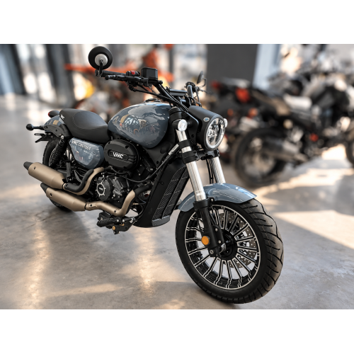 Мотоцикл Дорожный VMC CRUISER TY400-5E 407см3 СЕРИЯ T4000 (ЭПТС) (GRAY GLOSSY)