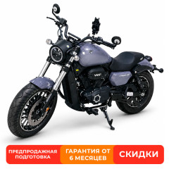 Мотоцикл Дорожный VMC CRUISER TY400-5E 407см3 СЕРИЯ T4000 (ЭПТС) (GRAY GLOSSY)