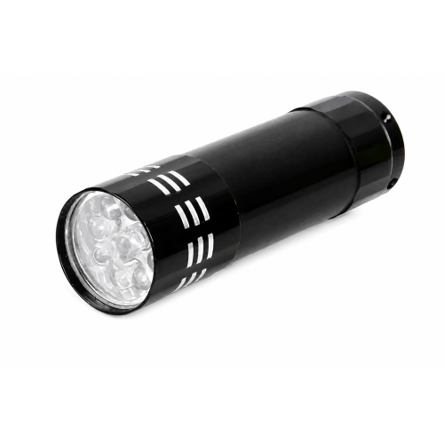 Фонарь FOCUSRAY 1002 9 LED/3АAA черный/алюминий, влагонепроницаем (600647)
