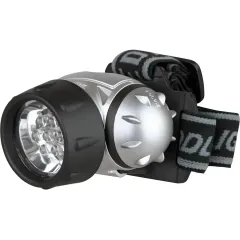 Фонарь налобный ULTRAFLASH LED 5351 (LED* 7) серебристый 3 режима (296934)