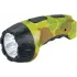 Фонарь ULTRAFLASH LED 3804ML (LED* 4) ПЛАСТИК. камуфляж со встр. вилкой, аккум.: заряд. от сети