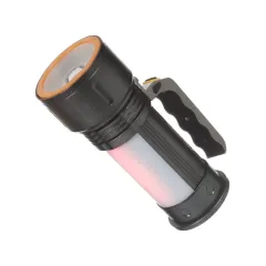 Фонарь-прожектор ОБЛИК 8222 (Led T6*1/10w) 600Lm акк. 2хLi-oin 3,7V, з/у, 3 режима (618504)