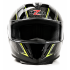 Шлем мото интеграл HIZER J5311 (S) black/lemon (13510)