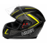 Шлем мото интеграл HIZER J5311 (S) black/lemon (13510)