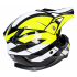 Шлем мото кроссовый HIZER 915 (S) neon/yellow/white (17742)