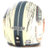 Шлем мото открытый HIZER J510 #1 (XXL) (2 визора) (21726)