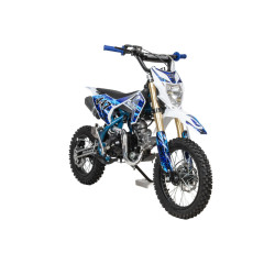 Питбайк Motoland TCX 125Е 14"/12" + фара, синий