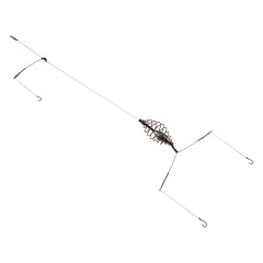 Оснастка донная AZOR FISHING с 3-мя крючками и кормушкой (137-039)