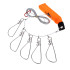 Кукан AZOR FISHING 3,5м (5 карабинов, поплавок, тос металл, ПВХ сумка (148-060)
