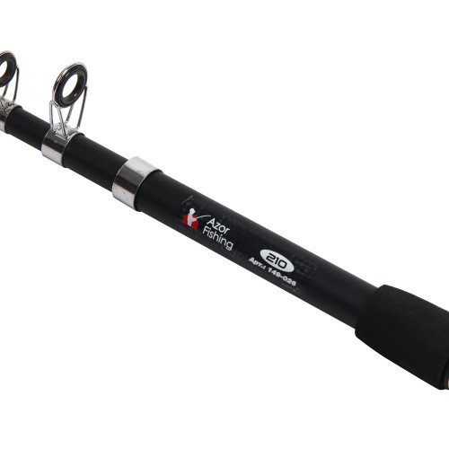 Спиннинг AZOR FISHING Шторм телескопический, файбергласс 2,1м тест 10-30гр (149-026)