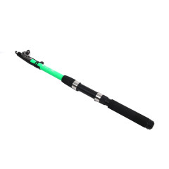 Спиннинг AZOR FISHING Найт телескопический, файбергласс 2,4м тест 30-60гр (149-058)