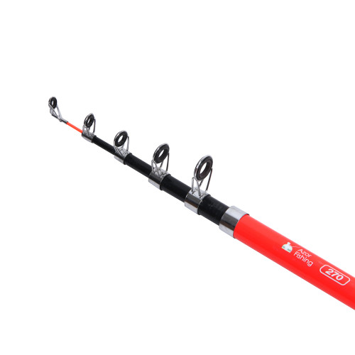 Спиннинг AZOR FISHING Найт телескопический, файбергласс 2,7м тест 30-60гр (149-059)