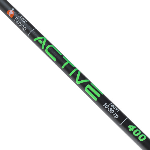 Удочка AZOR FISHING Актив с кольцами телескопическая, карбон 40% 4м тест 10-30гр (149-093)