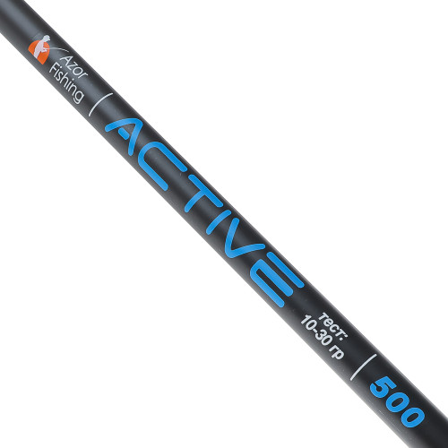 Удочка AZOR FISHING Актив с кольцами телескопическая, карбон 40% 5м тест 10-30гр (149-094)