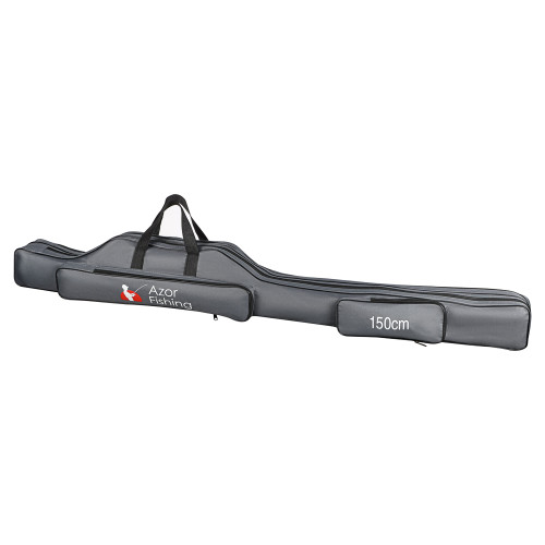 Чехол для удочек AZOR FISHING с карманом, 2 отсека 150см, 600Den (338-362)
