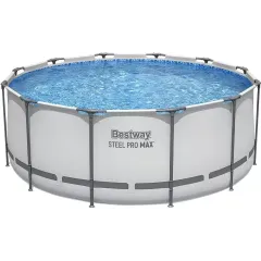 Бассейн каркасный BESTWAY STEEL PRO MAX 366*100см фильтр-насос, лестница 9150л 56418BW (351113) 