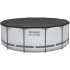 Бассейн каркасный BESTWAY STEEL PRO MAX 366*122см фильтр-насос, лестница, тент 10250л, ремкомплект 5