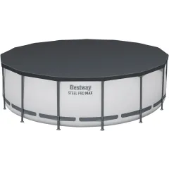 Бассейн каркасный Bestway Steel Pro Max 457х122см, 16015л, фил.-насос, лестница, тент 56438 (359928)